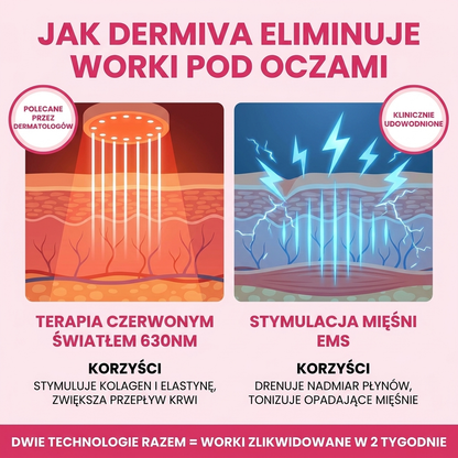 Urządzenie do Likwidacji Worków i Cieni pod oczami Dermiva