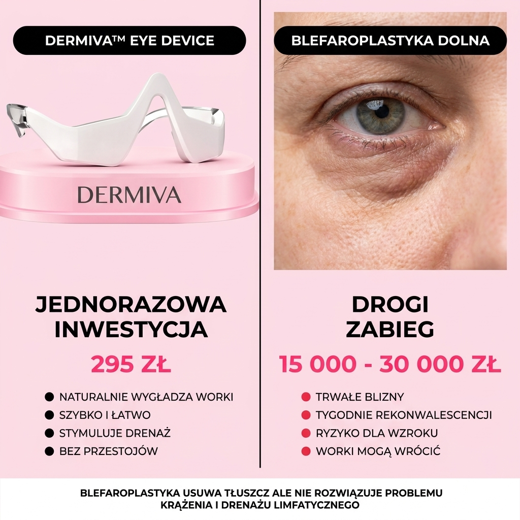 Urządzenie do Likwidacji Worków i Cieni pod oczami Dermiva